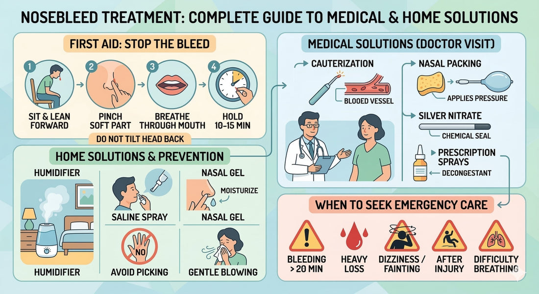 Nosebleed Treatment: Complete Guide to Medical & Home Solutions