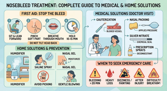 Nosebleed Treatment: Complete Guide to Medical & Home Solutions