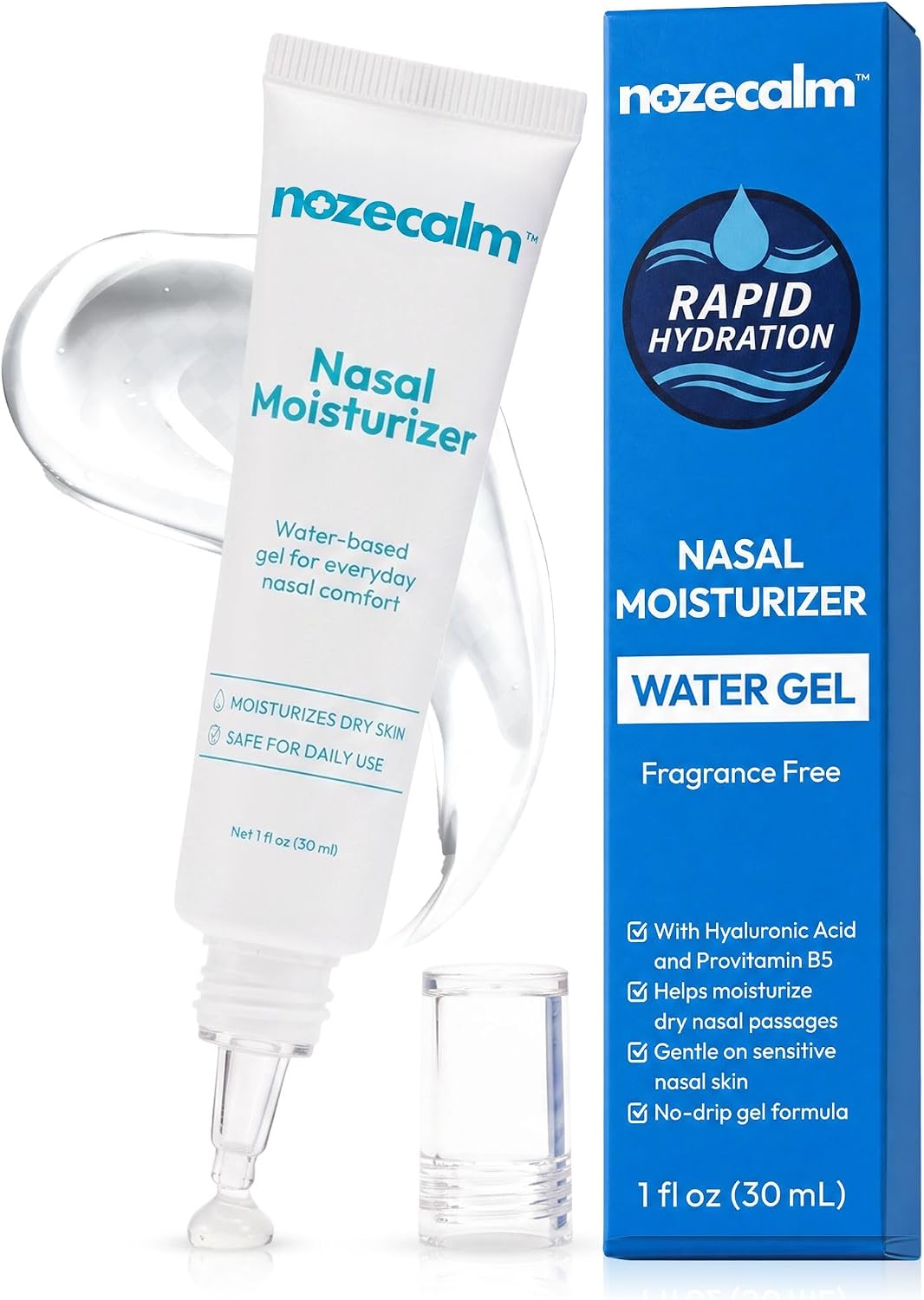 Nasal Moisturizer - Dry Nose Hydrating Nasal Gel - 1FL Oz