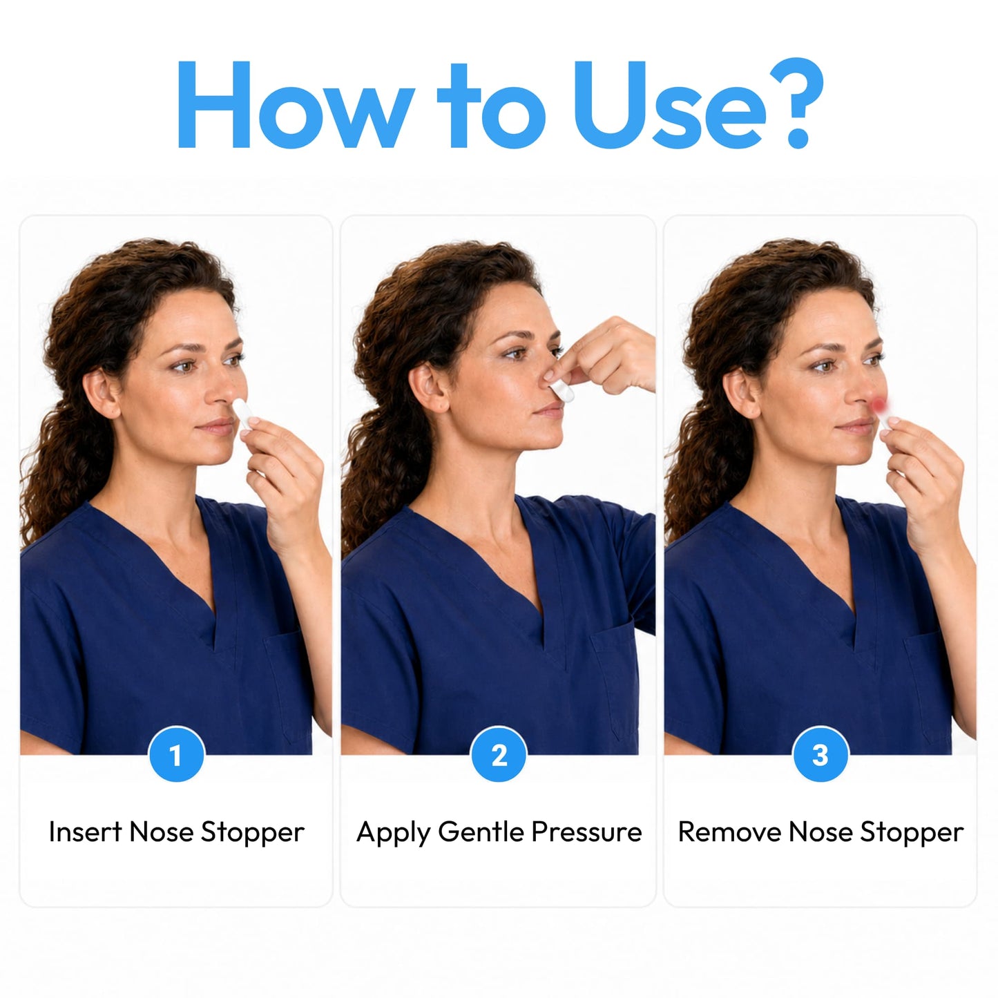 NozeCalm™ Fast-Acting Nosebleed Stopper Plugs